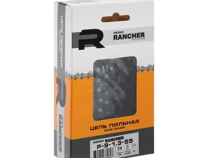 фото Цепь пильная 55 звена Rezer Rancher P-9-1.3-55, шаг 3/8", паз 1.3 мм