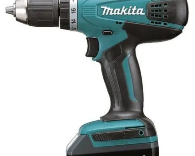 фото Дрель-шуруповерт Makita DF457DWLE