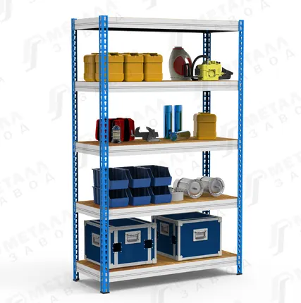 Фото №1 СТЕЛЛАЖ СКЛАДСКОЙ МКФ 15505-2,0 (5 ПОЛОК) 