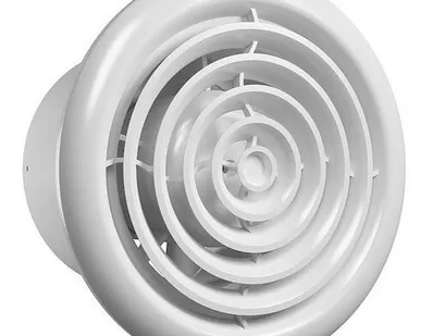 фото Вентилятор осевой вытяжной FLOW 5 C BB D125 с решеткой, с обратным клапаном и с двигателем на на ш/подшипниках Era