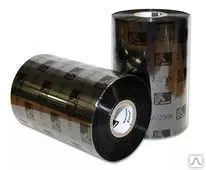 фото Термотрансферная лента ZEBRA 2300 WAX 60 мм х450 м (США)