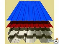 фото Лист профилированный (профнастил) НС-10 оцинкованный