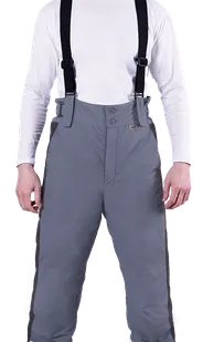 фото Брюки ХАЙ-ТЕК SAFETY зимние, серый-черный