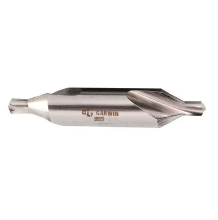 Фото №0 GARWIN Сверло центровочное 8 мм, DIN 333, HSS, форма A, 120°, тип N 102214-8