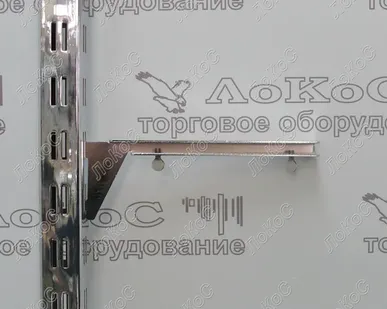 фото Полкодержатель для полок (пара) L=200мм, хром