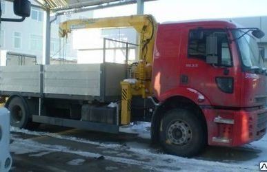 фото SOOSAN SCS513 Ford Cargo 1832 HR кран манипулятор