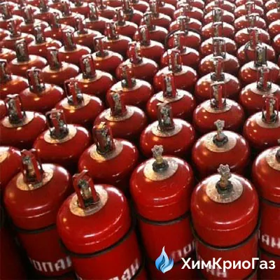Фото №0 Пропан сжиженный, заправка баллона пропаном 50л (20 кг)