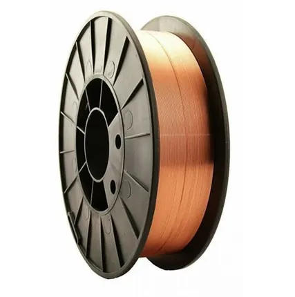 Фото №0 Проволока сварочная омедненная Св-08Г2С 1,2 мм (5кг) ТМ Монолит