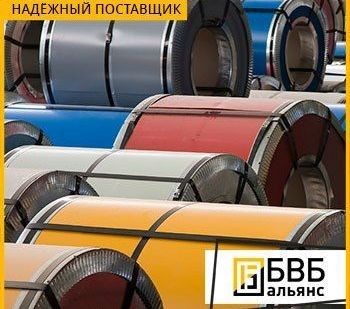 фото Рулонный прокат с покрытием