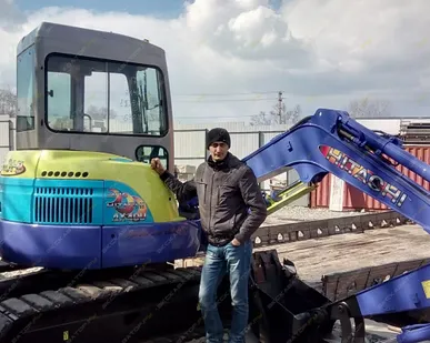 фото Аренда мини-экскаватора Hitachi EX40, Красноярск