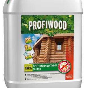 фото Profiwood Огнебиозащита 1группы ББ-11 (конц) красн.индикатор 5кг