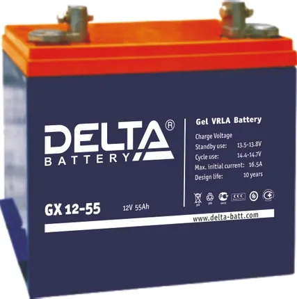 Фото №0 Аккумулятор DELTA GX 12-55 Xpert