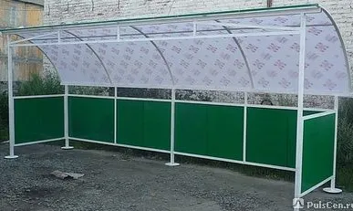 фото Навес для мусорных баков "ЕВРО"