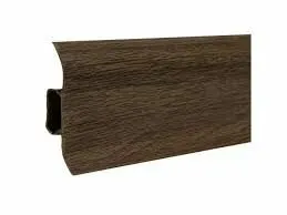 фото Плинтус Лайн Пласт Матовый Дуб капучиноL044