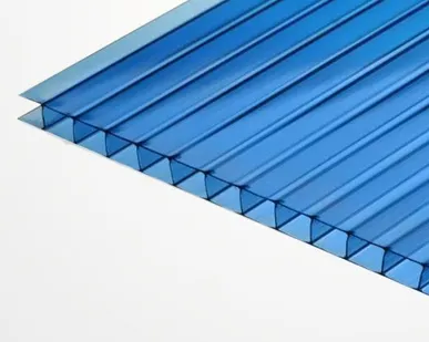 фото Поликарбонат 2100х6000х6мм 0.77кг/м2 (синий) Мультигрин