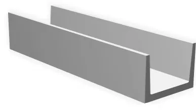 фото Лоток канальный Л-16-8/2