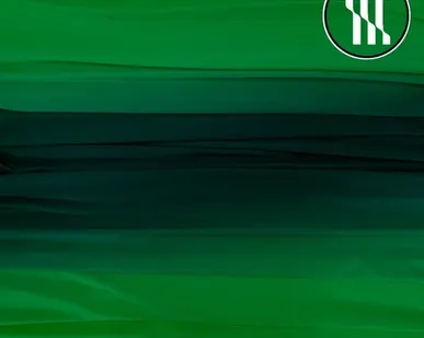 фото Масло плотное градиент, цв. Бутылочный + Зеленый