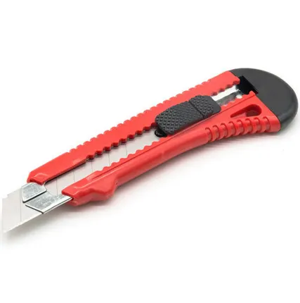 Фото №0 Нож канцелярский усиленный 18 мм