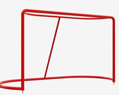 фото Ворота хоккейные професcиональные (крепление под шпильку)