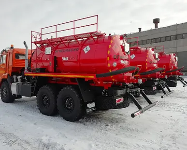фото АКН 10 Камаз 43118 нефтевсасывающий