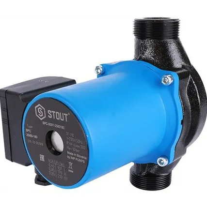 Фото №0 Насос циркуляционный STOUT 25/80-180