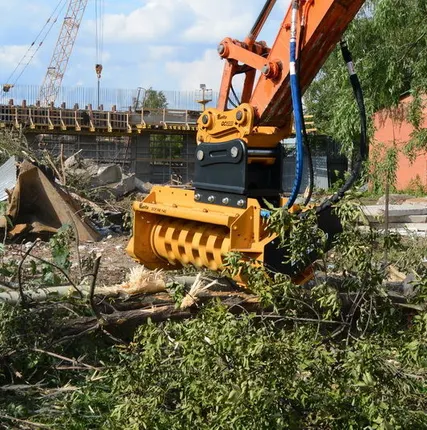 Фото №0 Мульчеры российские для экскаваторов от 9 до 15 тонн