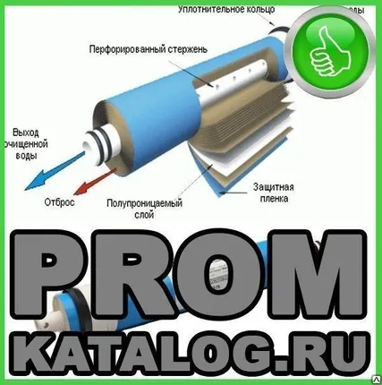 Фото №0 Мембрана обратного осмоса