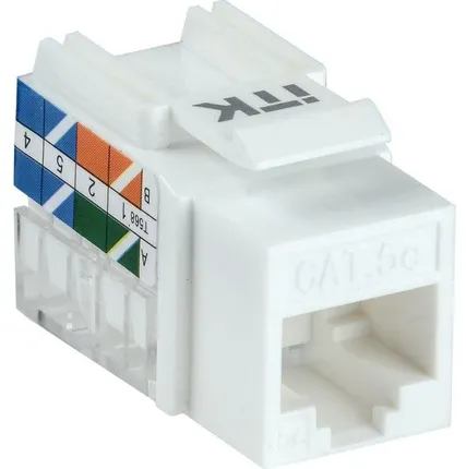 Фото №0 Модуль Keystone Jack кат. 5е UTP 110 IDC 90град. ITK CS1-1C5EU-11