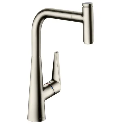 Фото №0 Смеситель для кухни Hansgrohe Talis Select S 300 сталь 72821800