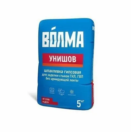 Фото №0 Шпаклевка гипсовая Волма Унишов 5кг