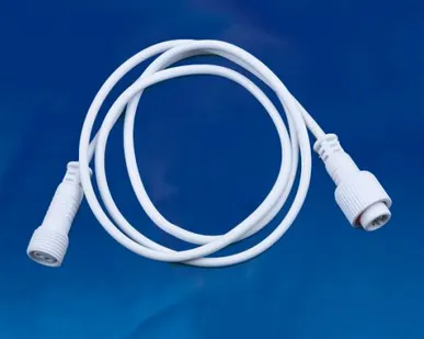 фото UCX-PP2/Y90-100 WHITE 1 STICKER Провод для подключения светильников ULY-P9* между собой. 100 см. Белый. ТМ Uniel.