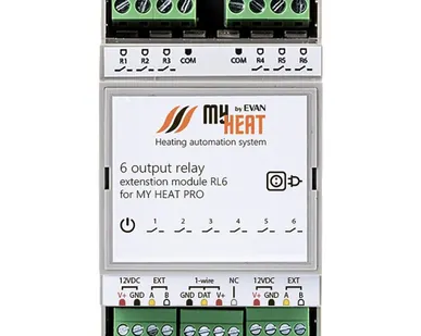 фото Блок расширения релейный MY HEAT RL6