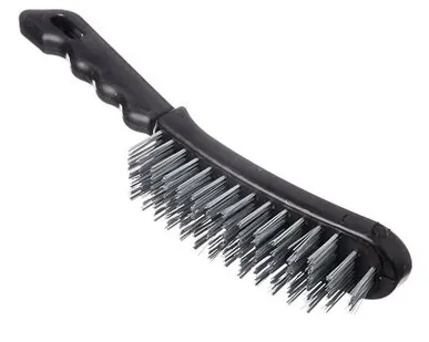 фото ЕРМАК Щётка металл.с пластик.ручкой,6-ти рядная /656-072/