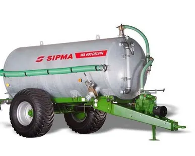 фото Бочка ассенизационная WA 600 (Т-548) одноосная Sipma