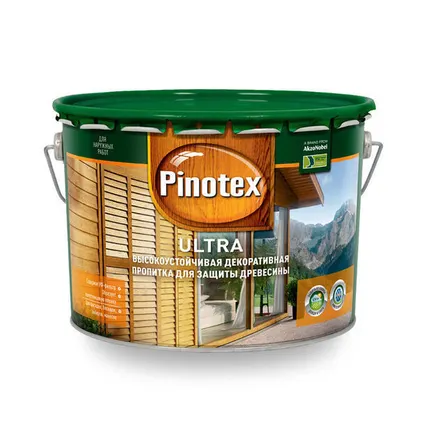 Фото №0 Пропитка Пинотекс Ультра палисандр 10л Pinotex