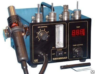 Фото №0 Термовоздушная станция Quick-850AD ESD
в