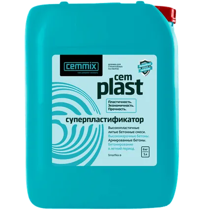Фото №0 Суперпластификатор для бетонных растворов CemPlast