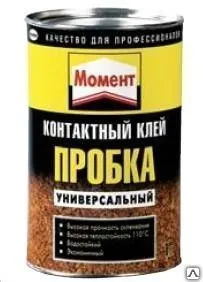 фото МОМЕНТ Клей для пробкового покрытия Момент Пробка 1л