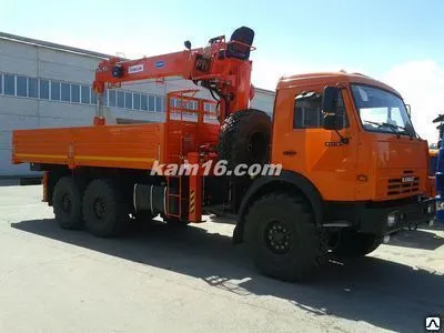 Фото №0 КАМАЗ 43118 с манипулятором Kanglim KS1256G-II