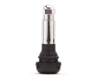 фото Вентиль для безкамерных колес хромированный (100 шт/уп), TR-414C, Clipper