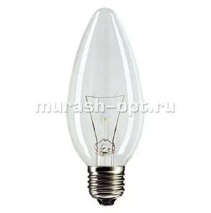 Фото №0 Лампочка Свечка ДС-40W Е27 (100)