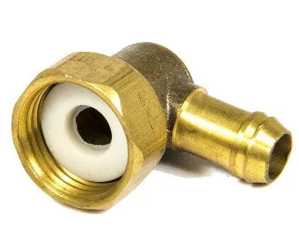 Фото №0 Ответная часть латунная (фитинг концевой) 0107020/0107001/DC-WT002 (для душ.кабин)