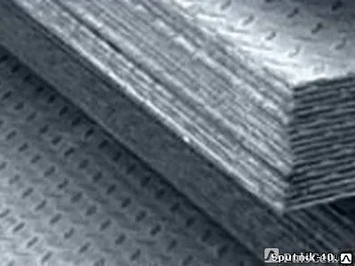 Фото №0 Лист рифленый 5 х1000х2200 1.25х6 1х2.2-6 1.08х4 1.5х4-6 ст.3сп ромб