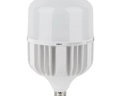 фото Лампа светодиодная LED HW T 80Вт (замена 800Вт) матовая 6500К холод. бел. E27/E40 8000лм угол пучка 200град. 140-265В PF&gt;/=09 OSRAM 4058075576957