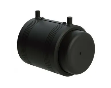 фото Заглушка со встроенными фиксаторами +GF+ ПЭ 100 Dn 63 SDR11