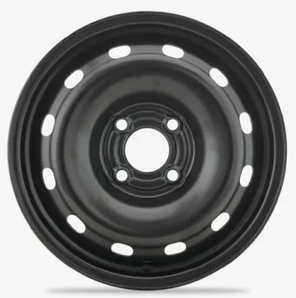 Фото №0 Диск ТЗСК штамп. 6x15/4x100 ET48 D54,1 Чёрный (Hyundai Solaris, Kia Rio)