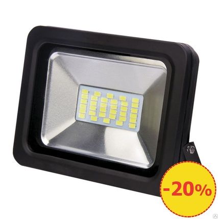 Фото №0 Прожектор ASD сд СДО-5-20 20Вт 6500К IP65