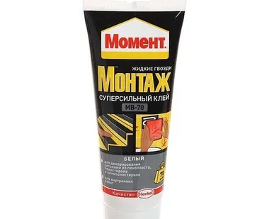 фото Клей МОМЕНТ МОНТАЖ Суперсильный МВ-70 250г 1/12 Россия