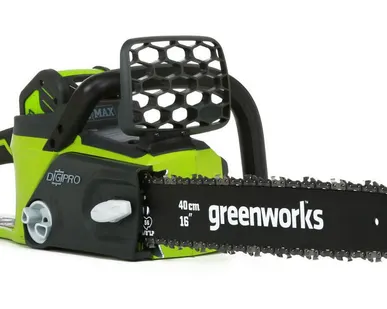 фото Аккумуляторная цепная пила GreenWorks 40V G-MAX GreenWorks