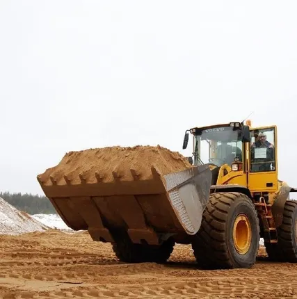 Фото №0 Песок строительный с доставкой